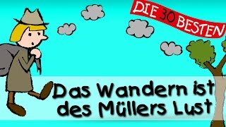 Das Wandern ist des Müllers Lust  Traditionelle Kinderlieder  Kinderlieder [upl. by Caras]