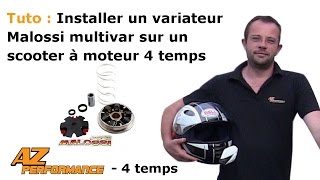 Tuto Installer un variateur Malossi Multivar de son scooter Chinois de type Gy6  139QMB  … [upl. by Ocirederf649]