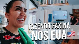 COMO É TRABALHAR NA FAXINA NOS EUA [upl. by Ormiston]