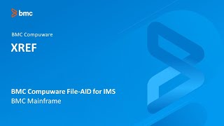 BMC Compuware FileAID for IMS  XREF [upl. by Lemraj]