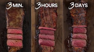 Time Experiment How long should you cook your STEAK [upl. by Deirdre]