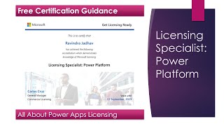 Licensing Specialist Power Platform [upl. by Euqor]