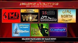 Broadway in Hollywoods 202324 Season at the Hollywood Pantages [upl. by Elisabet]