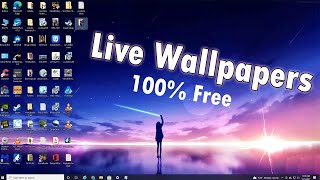 How To Get Live Wallpapers on Desktop Step by Step  100 Free  WindowsPC [upl. by Ciaphus913]