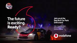 Vodafone Red Bull Car Drift Qatar [upl. by Josefa]