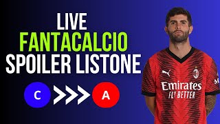 LIVE FANTACALCIO Spoiler Listone  Guida all’Asta del Fantacalcio 202425 [upl. by Niwri796]