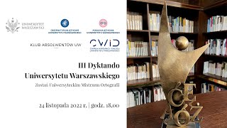 III Dyktando Uniwersytetu Warszawskiego [upl. by Galvin]