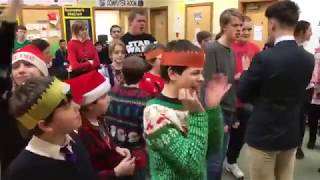 The Christmas party at the autism base in Cwmbran High School [upl. by Buttaro]