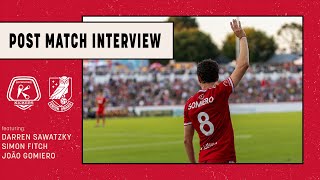 Richmond Kickers vs Union Omaha 10052024  Post Match Interviews [upl. by Glaab]