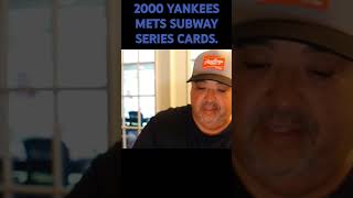 2000 Yankees vs Mets subway series cards [upl. by Gorrono]