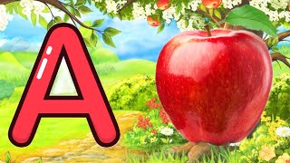 Rhymes for the children  Nursery Rhymes  Learn AZ alphabets in English  bacho ki majedar kavita [upl. by Neirual]