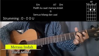 Kunci Gitar Mudah Merasa Indah  Tiara Andini  Reff Part Pedih Ku saat merasa indah [upl. by Lunetta]