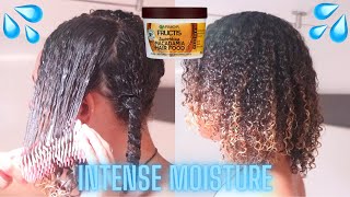 Garnier Fructis Hair Food Review and Demo  Fine 3C Hair [upl. by Nedrob668]