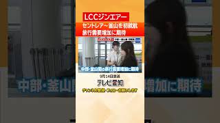 【韓国】LCCのジンエア―が中部～釜山線を就航 名古屋の魅力を釜山に伝え釜山からの観光客増に期待 [upl. by Langan926]