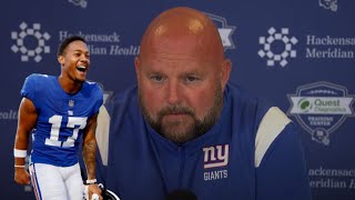 Big WanDale Robinson Injury Update  New York Giants [upl. by Tehr]