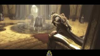 Arthas kills his Father  Epic Scene  Warcraft 3 Reforged  Uther Sword  MrGannicus [upl. by Einnoj]