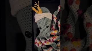 Ingrid the Octopus Crochet Amigurumi crochet amigurumi crochetart [upl. by Yrocej]