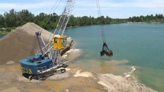 PLM 65LR dredging in Michigan [upl. by Ativad]