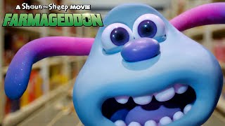 Supermarket Clip  A Shaun the Sheep Movie Farmageddon [upl. by Htedirem]