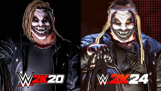 WWE 2K24 The Fiend Entrance Comparison  WWE 2K20 vs WWE 2K24 [upl. by Sharma]