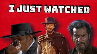 Watching The Dollars Trilogy For The First Time [upl. by Artinek]