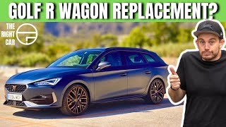 PERFECT Volkswagen Golf R wagon replacement 2024 Cupra Leon Sportstourer review for Australia [upl. by Anytsirhc835]