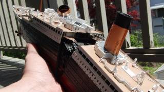 Model Titanic SPLITS How Its Made [upl. by Bertilla]