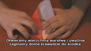 Baw się z nami w origami  PTAK MACHAJĄCY SKRZYDŁAMI [upl. by Eirameinna195]