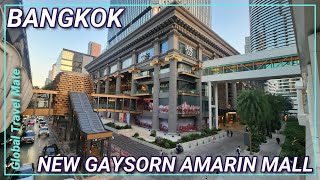 NEW Gaysorn Amarin Luxury Shopping Mall Bangkok Louis Vuitton Cafe 🇹🇭 Thailand [upl. by Mickelson]