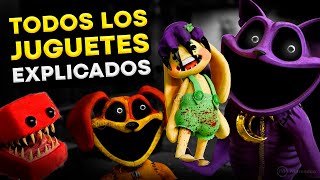 TODOS Los Juguetes EXPLICADOS de POPPY PLAYTIME Chapter 3  JUMPSCARES 🌹 [upl. by Avilo]