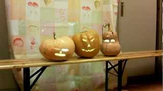 This is Halloween  3 singing pumpkins AudioSwap [upl. by Eadith]