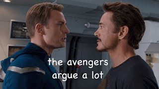 the avengers argue a lot [upl. by Attemaj]