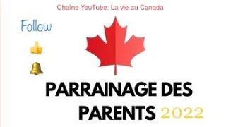 Parrainer vos parents et grandsparents 2022 [upl. by Norman987]