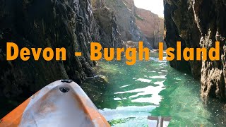 Devon  Burgh Island kayaking [upl. by Elbag]