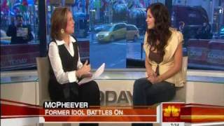 Katharine McPhee Interview on The Today Show [upl. by Ueihtam]