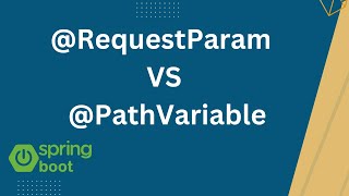 Differences between RequestParam and PathVariable annotations in Spring boot [upl. by Eelrahc]