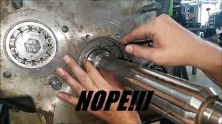 Easy Way To Remove An EatonFuller Transmission Input Shaft [upl. by Notgnillew]