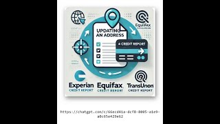 UPDATE ADDRESSES ON YOUR CREDIT FILE [upl. by Asek]