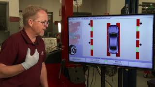 Wheel Alignment Using a Hunter Alignment Machine [upl. by Brianne]