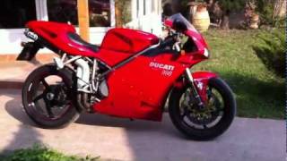 Ducati 998 Biposto HD with Termignoni Carbon [upl. by Haldan999]