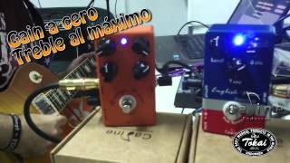 Caline Orange Burst  Treble Booster [upl. by Ahteral]