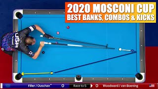 TOP 24 BEST BANKS COMBOS amp KICKS  Mosconi Cup 2020 9Ball Pool [upl. by Asiil878]