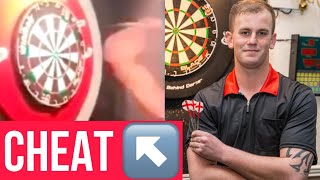 Darts CHEAT Throws From TOO CLOSE Wins THOUSANDS [upl. by Gascony]