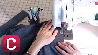 Gathering and Ease Stitching with Liesl Gibson  Creativebug [upl. by Iad838]