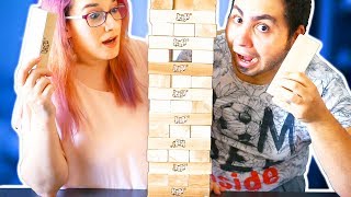 JENGA GIGANTE LYON VS ANNA [upl. by Gretel]