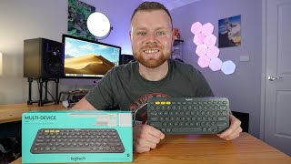 Logitech K380 Unboxing Setup and Review [upl. by Winni453]