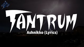 Ashnikko  Tantrum Lyrics [upl. by Sanders899]