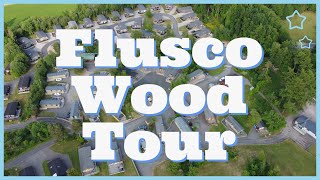 Walking Tour Around Hoseasons Flusco Wood Luxury Lodges [upl. by Idnahs]