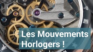 Mouvements horlogers  Les différents types [upl. by Ajani]