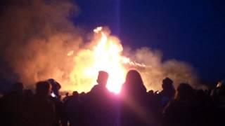 Großes Osterfeuer in Hamburg 2016 Horner Rennbahn PART 1 [upl. by Lakin]